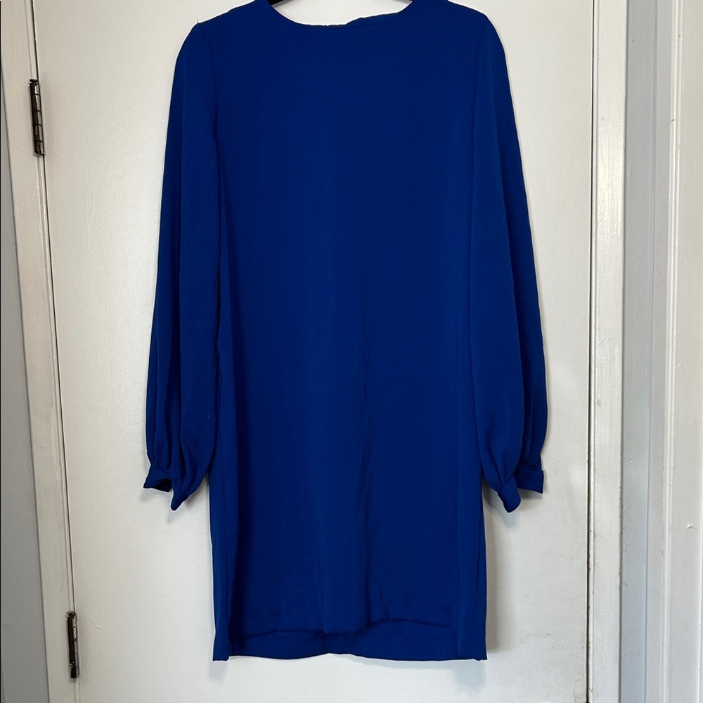 Esmeralda by Heidi Klum Elegant Royal Blue Shift Dress Party
